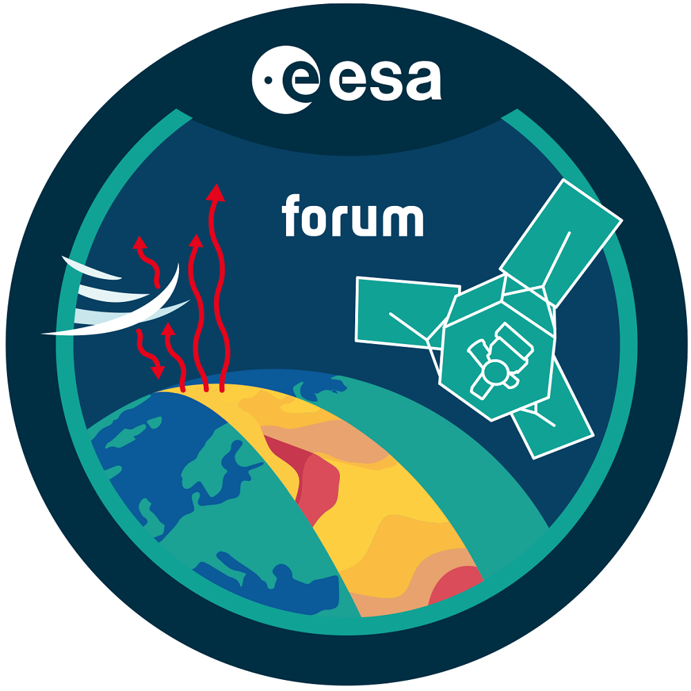 Logo of the FORUM mission.