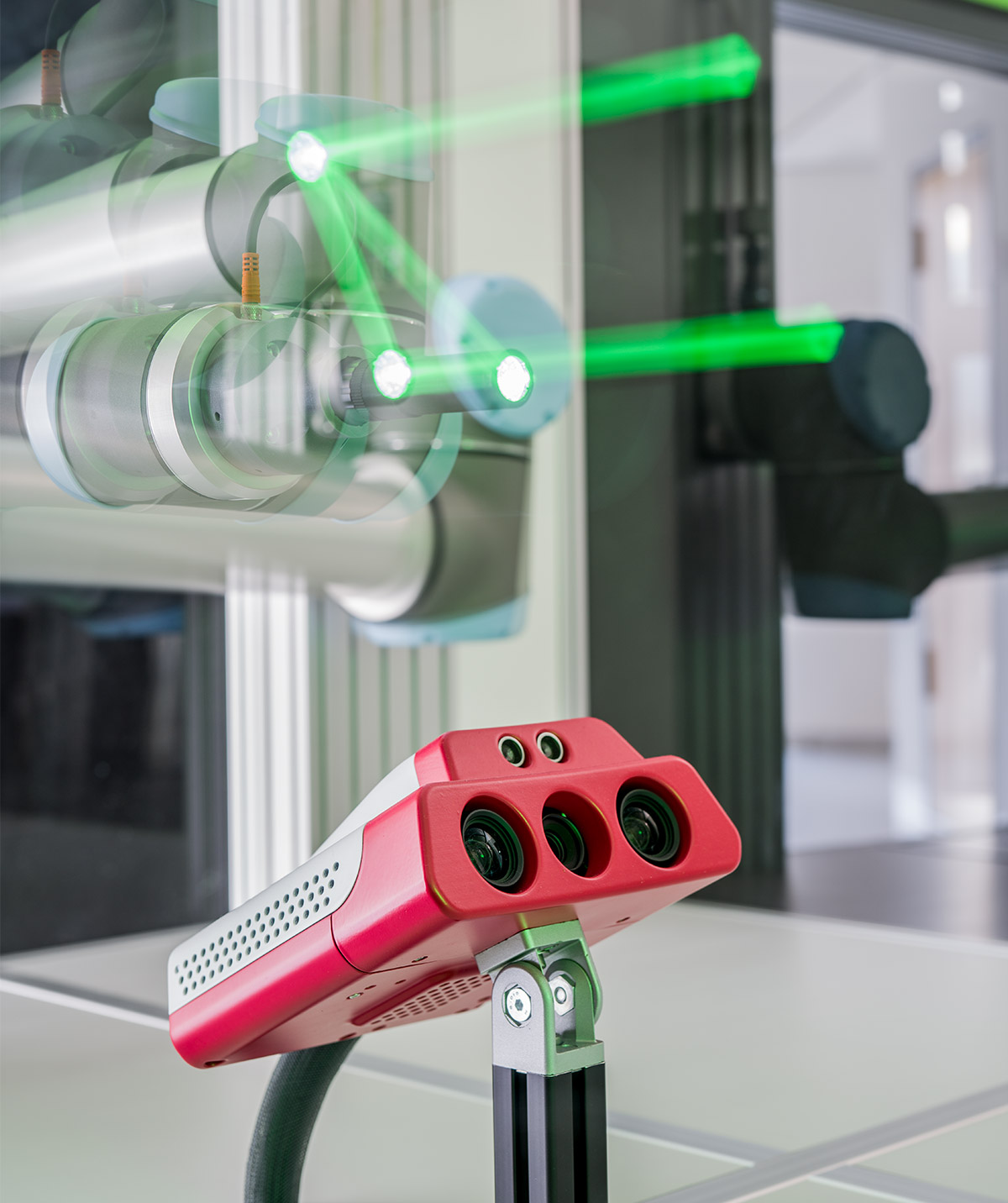 3D-Echtzeitsensor für die Roboterinteraktion.