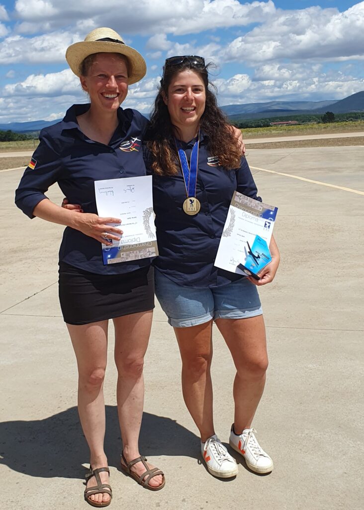 Das »Dreamteam aus der Clubklasse«: Carolin Rothhardt und Daniela Wilden. 