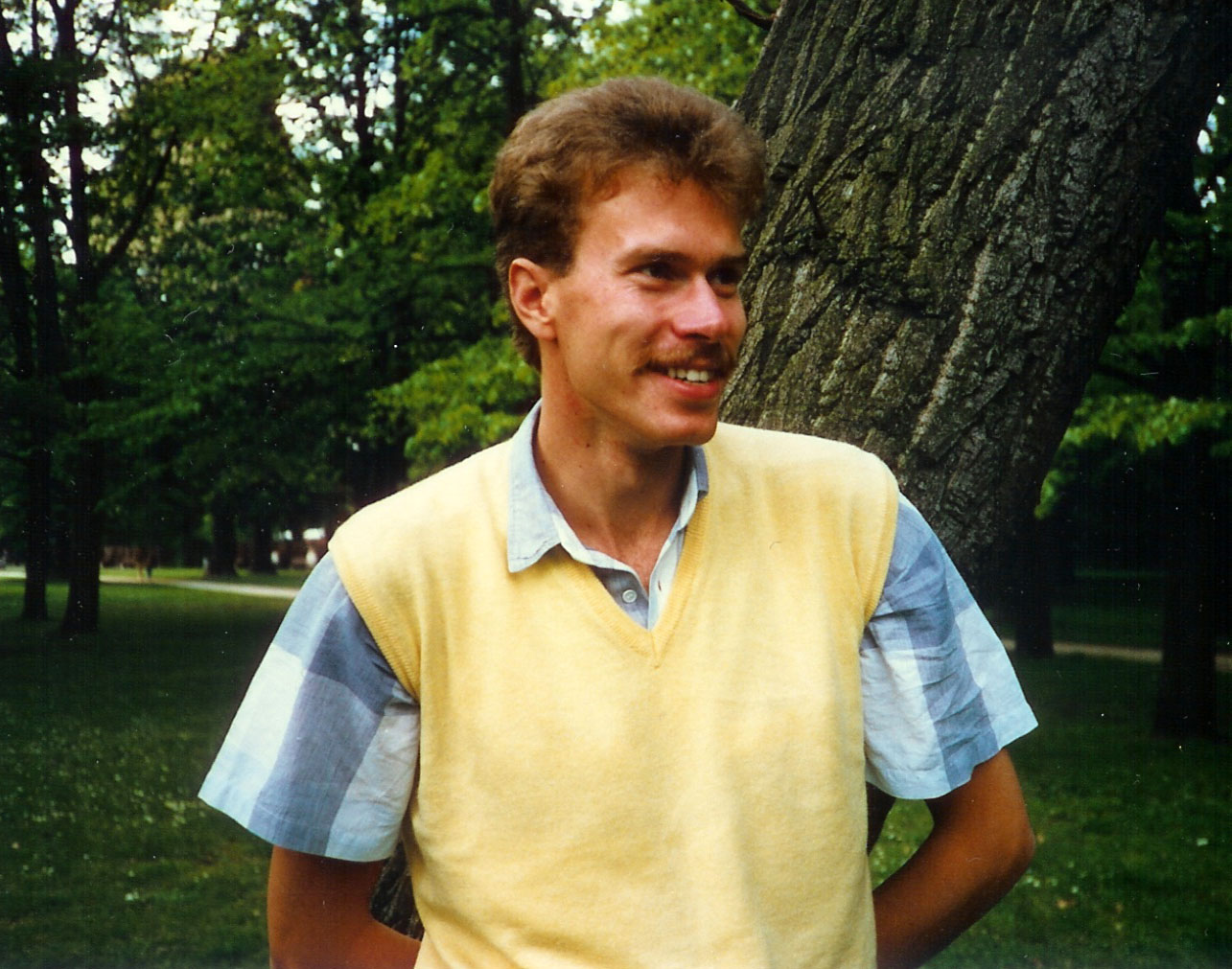 Schnappschuss aus Hannover in den 1990er Jahren.