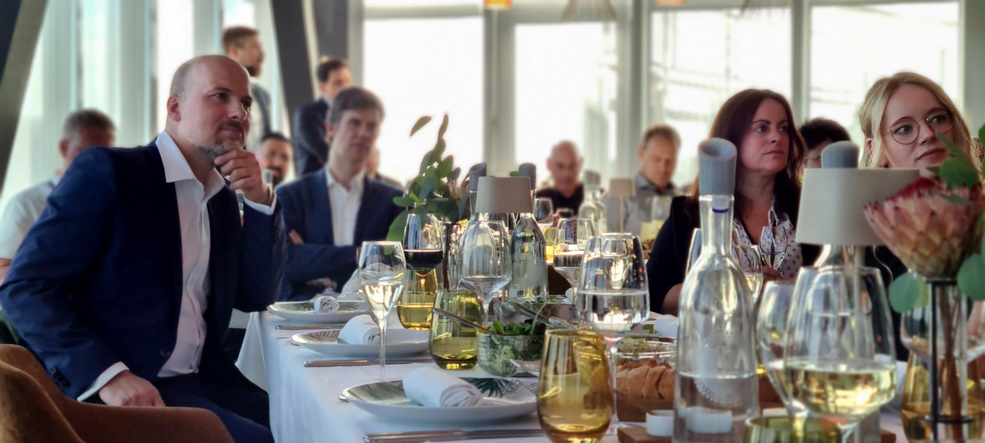 Teil des Workshops ist das Netzwerken wie beim gemeinsamen Dinner.