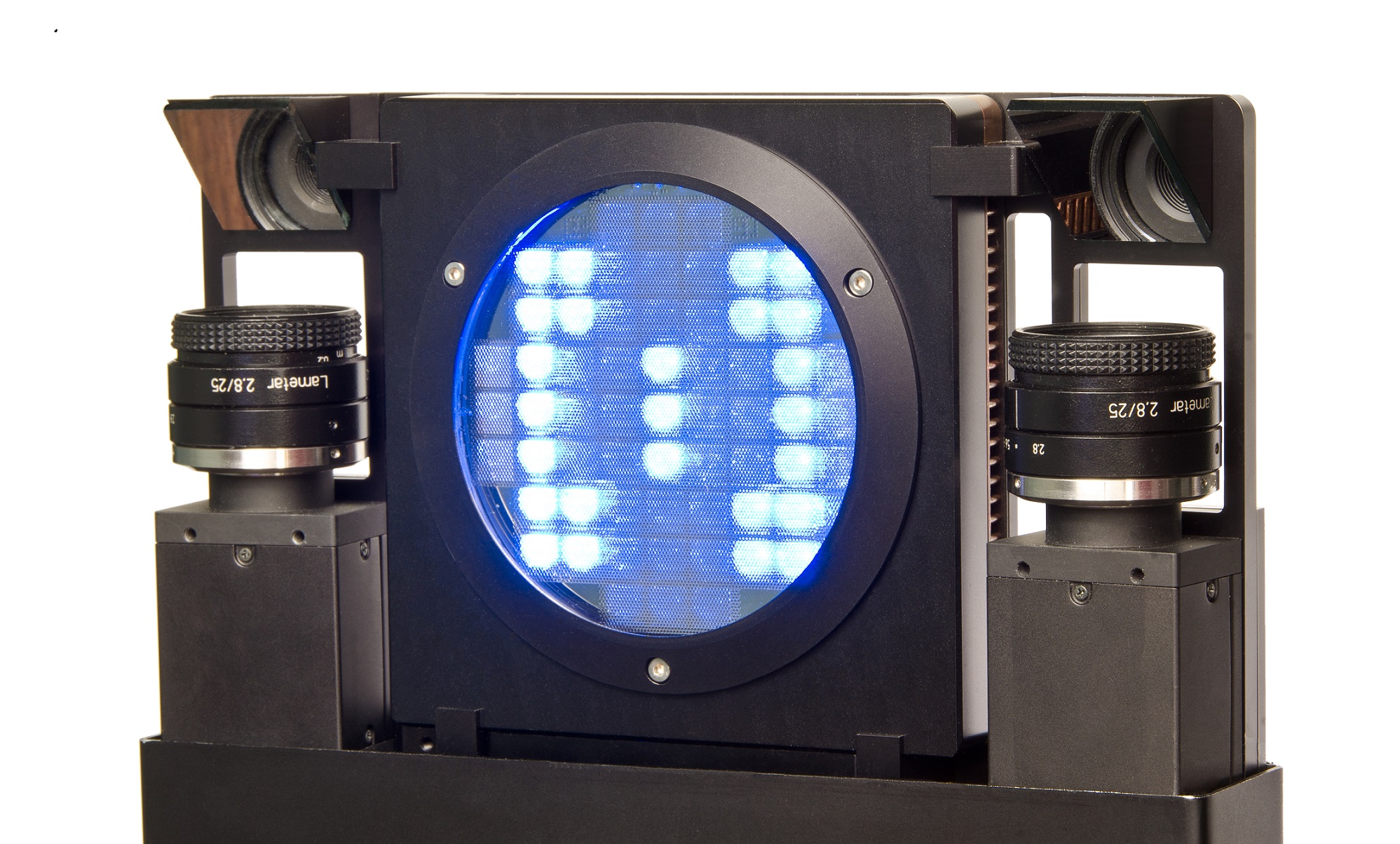 Highspeed 3-D-Sensor mittels ultraflachem Multi-Apertur-Musterprojektor