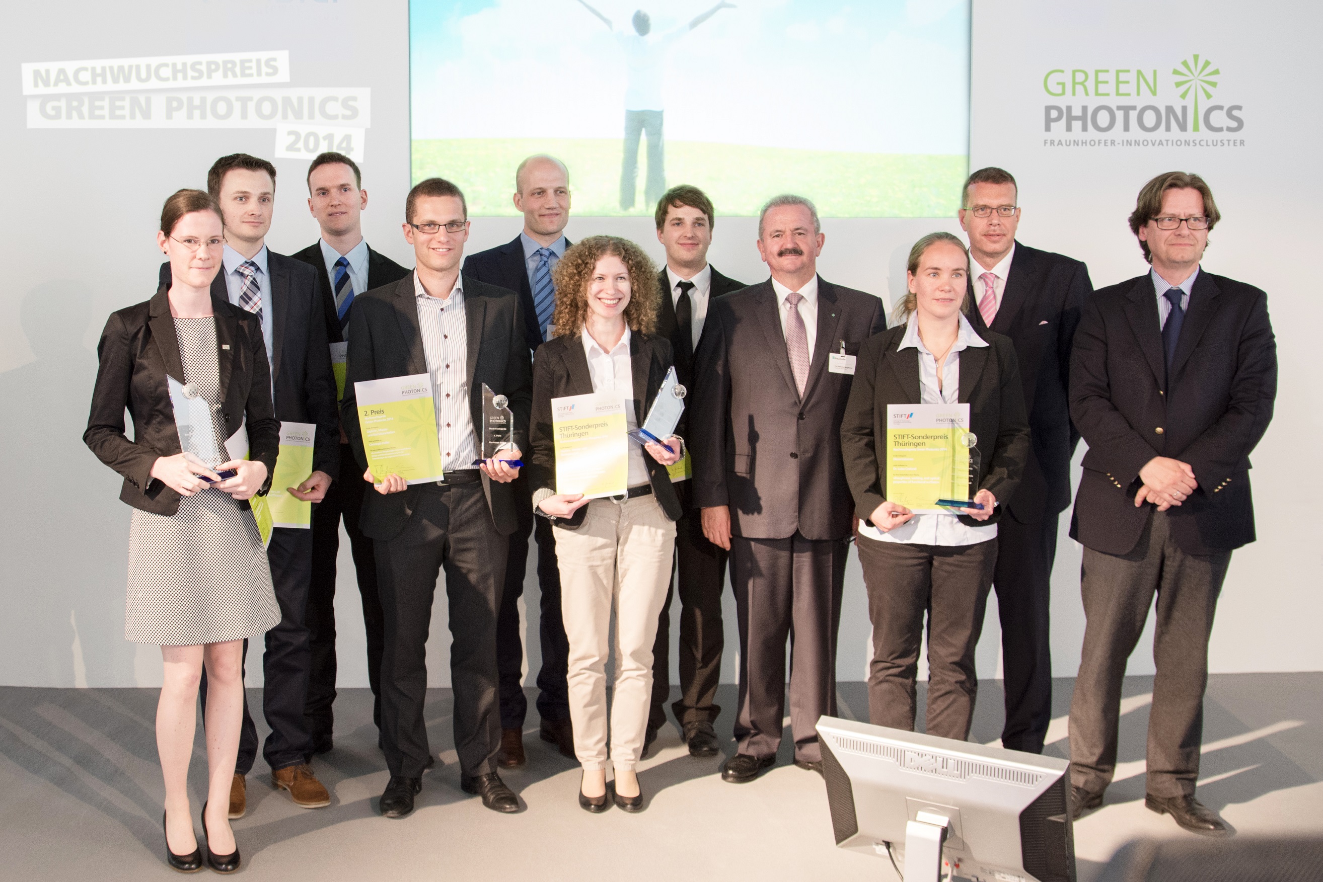 Verleihung Nachwuchspreis Green Photonics