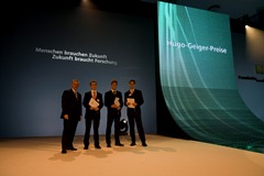 Auszeichnung von Andreas Brückner beim Fest der Forschung von der Fraunhofer-Gesellschaft in Berlin