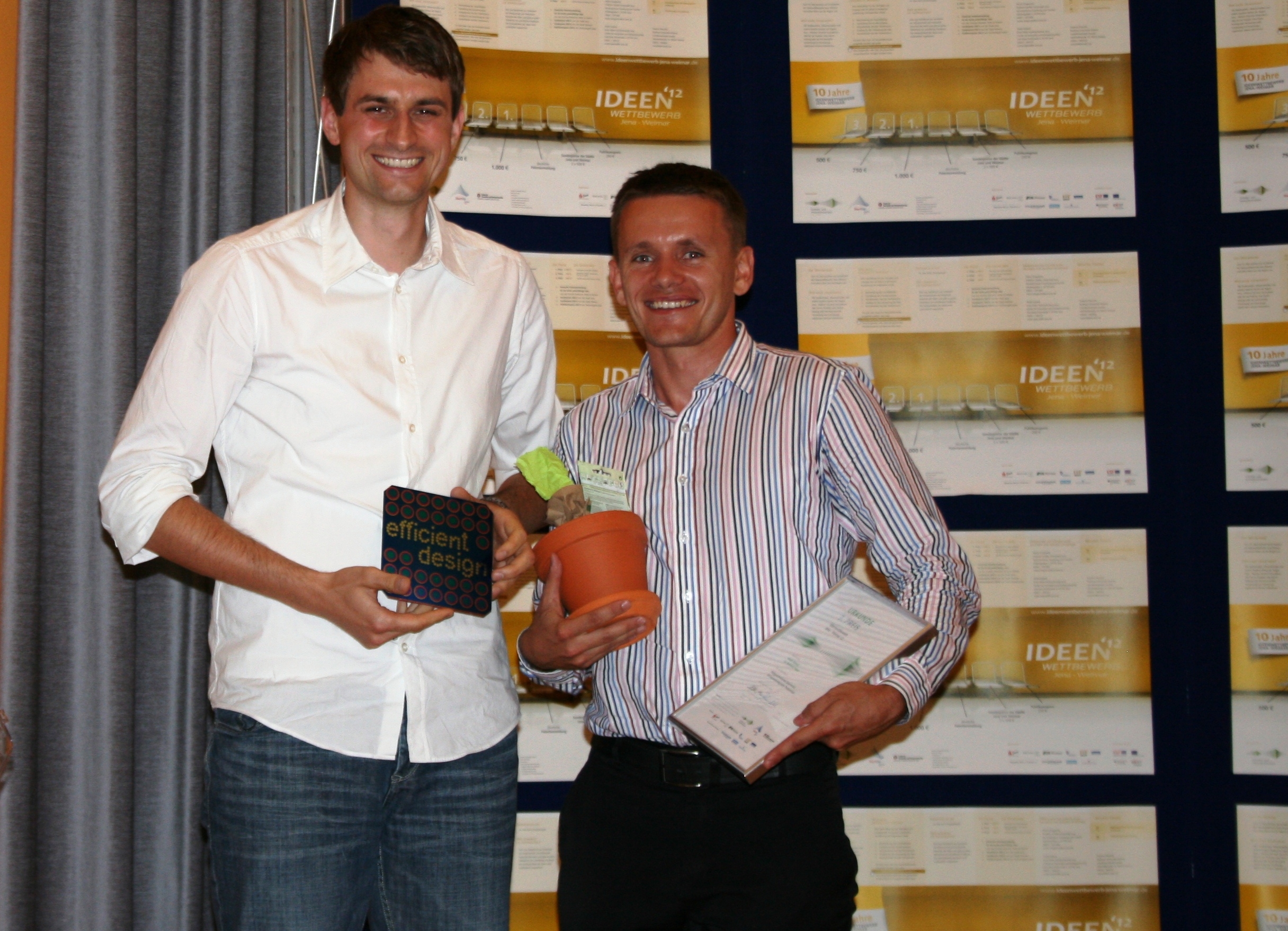 Kevin Füchsel und Dr. Reinhold Pabst