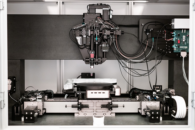 The new grayscale lithography system was developed for industrial processes.