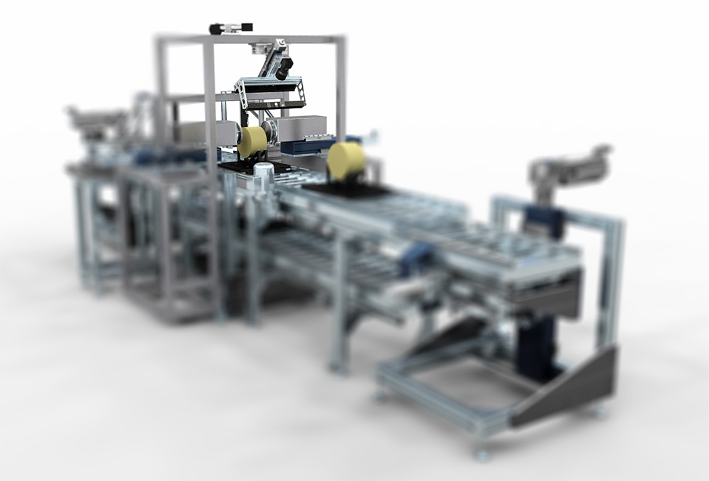 Fig. 1: Machine for in-line 3D measurement. Fig. 1: Machine for in-line 3D measurement.