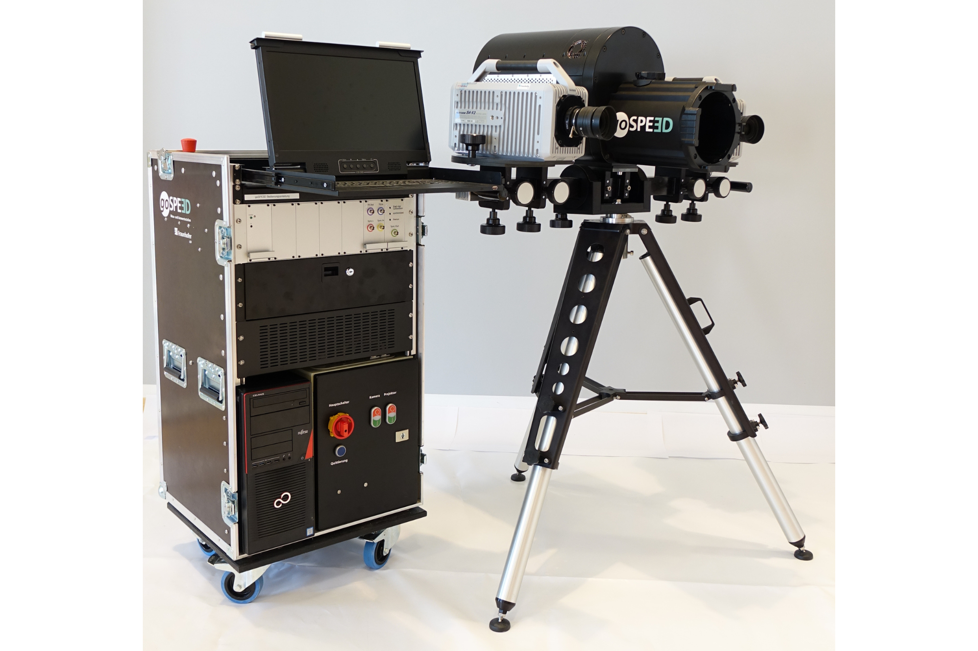 goSPE3D – 3D measurement system for highly dynamic measurement scenarios – system with analysis unit