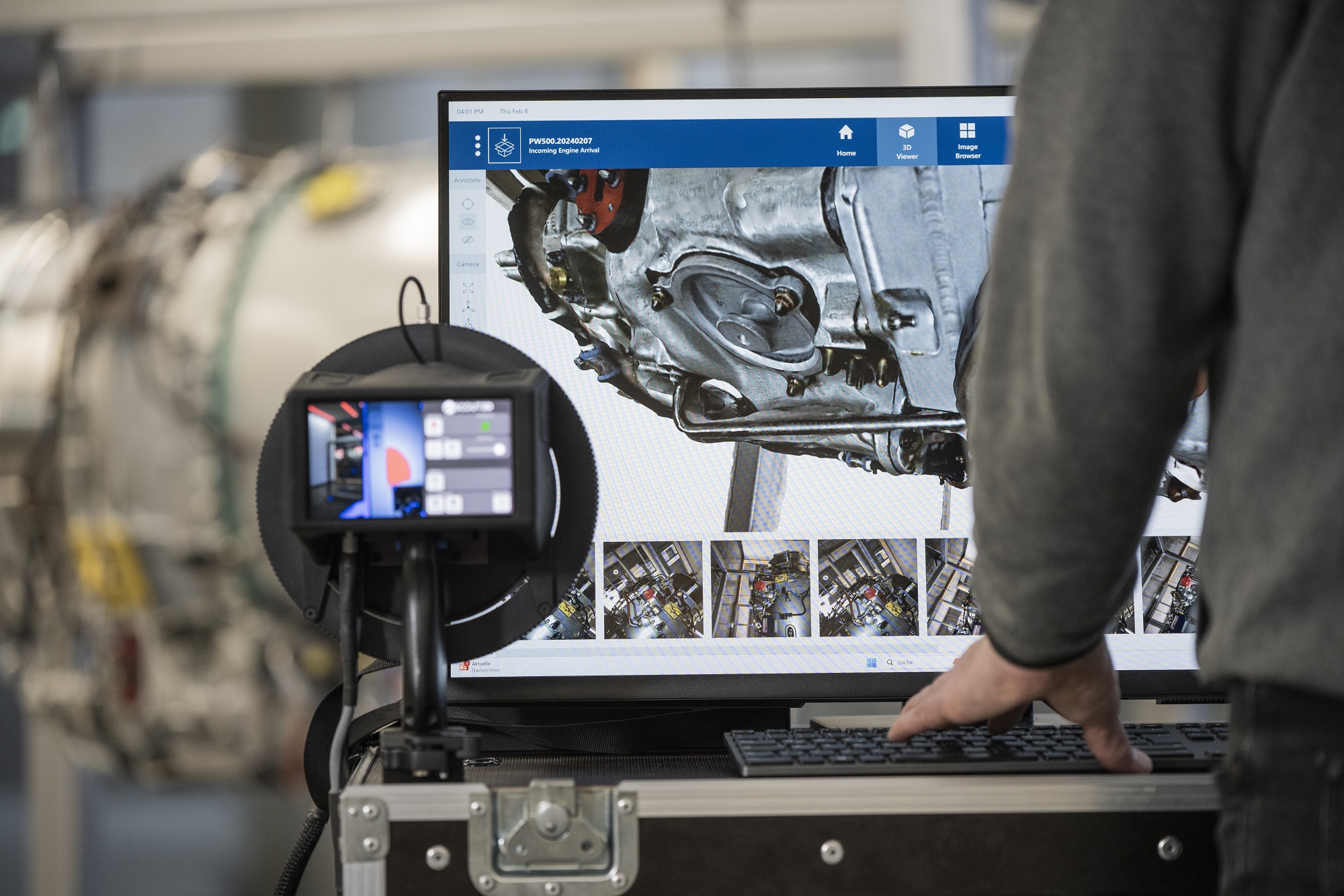 Software for the visualisation and evaluation of 3D measurement data