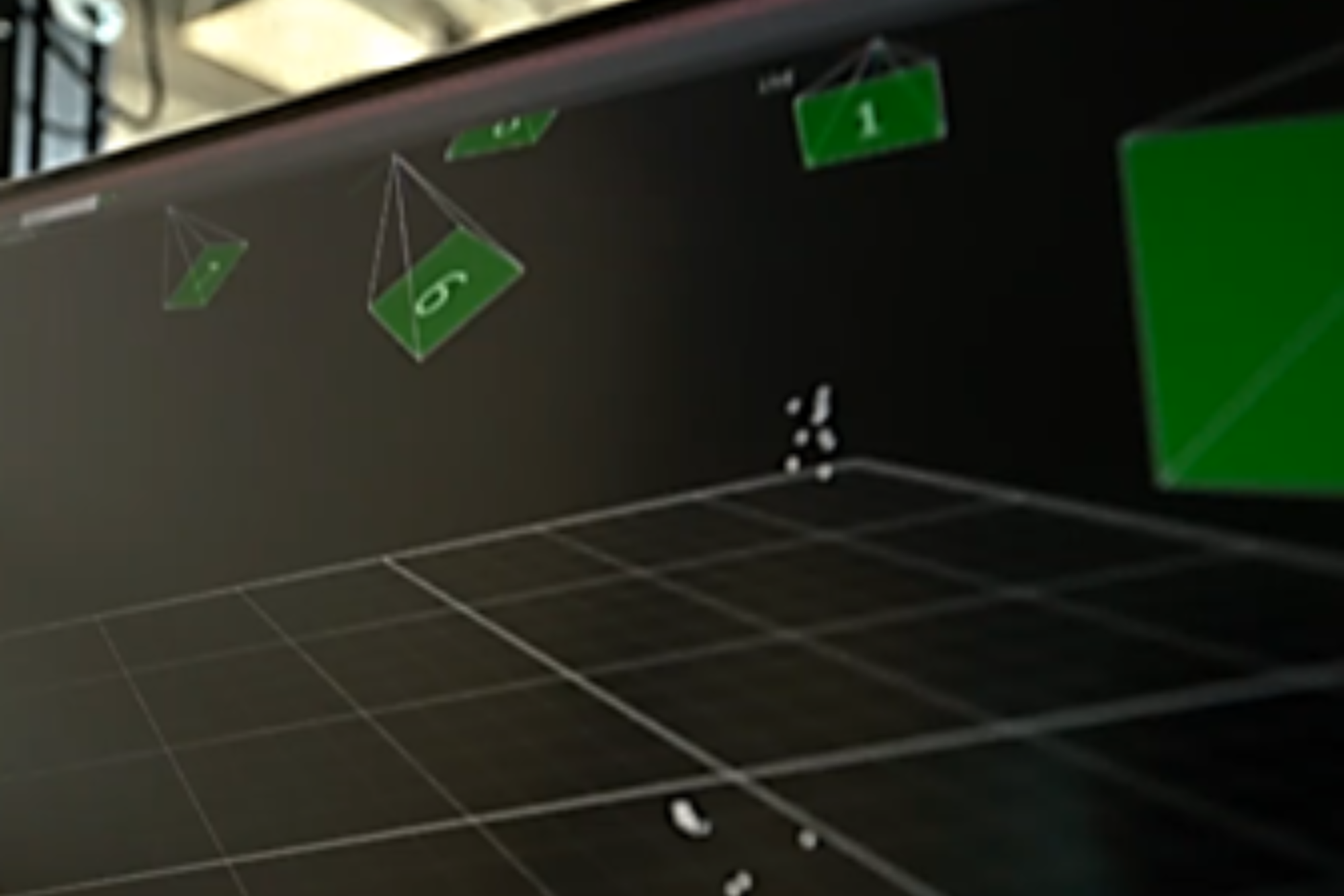 monitor with people tracking