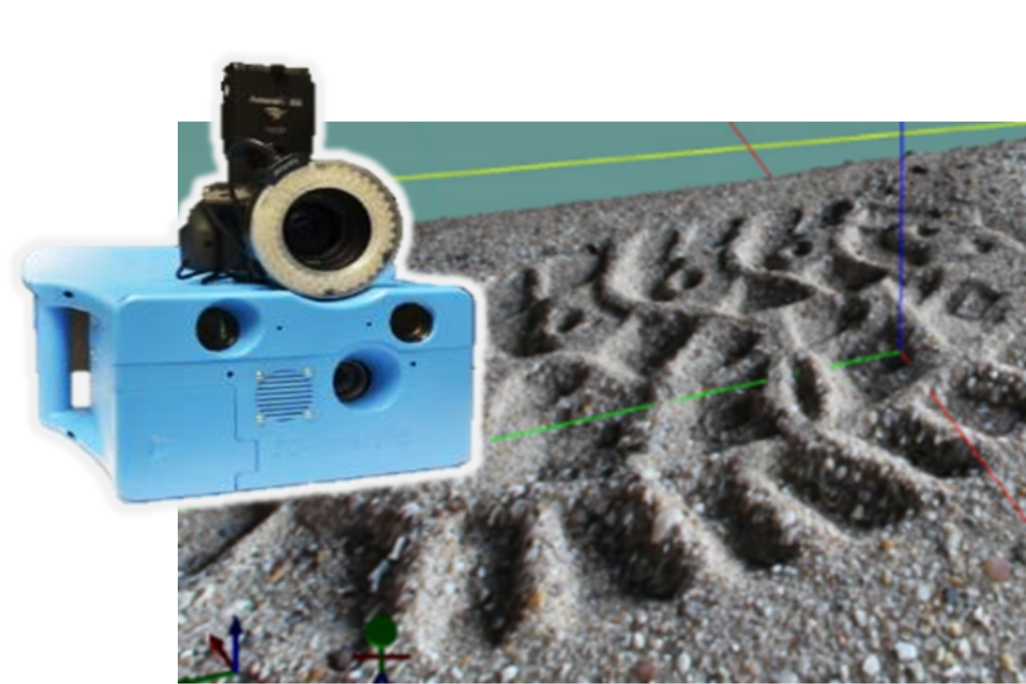 Forensic scanner for securing evidence