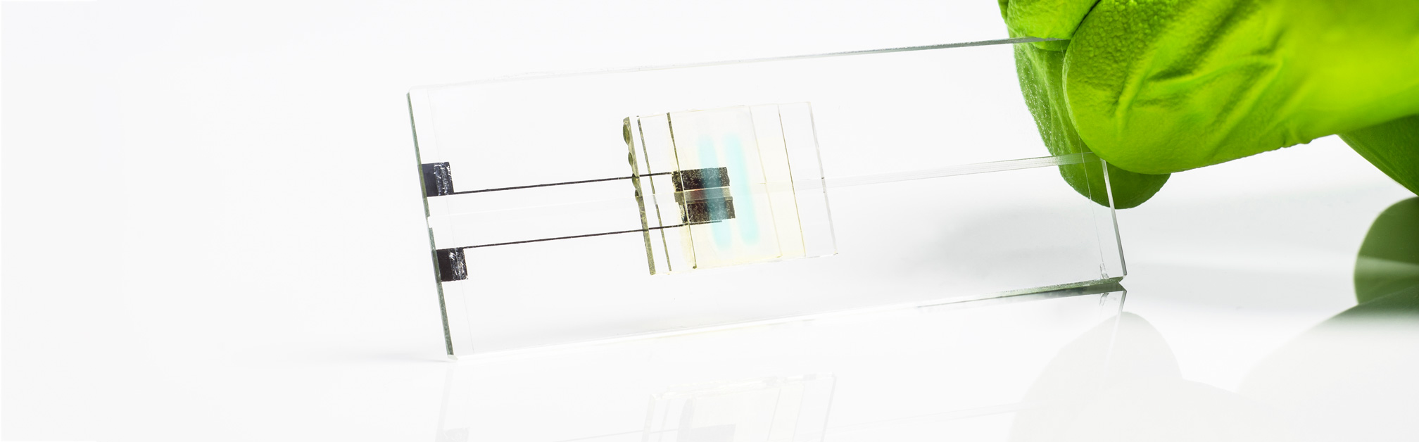 Inkjet-printed functionalities for flexible and low-cost Lab-on-Chip systems.