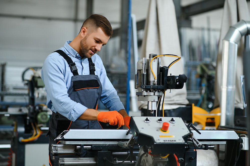 Industrial mechanic specialising in precision mechanics 