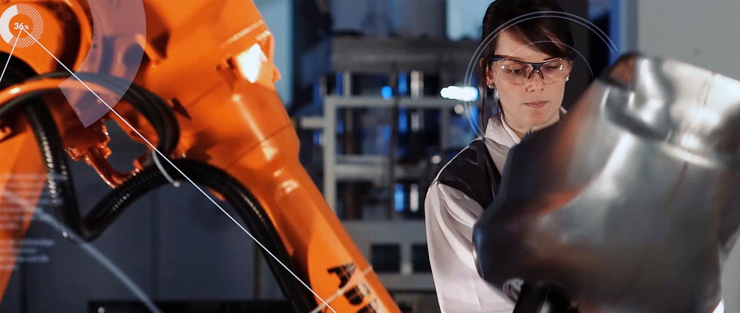 female industrial mechanic