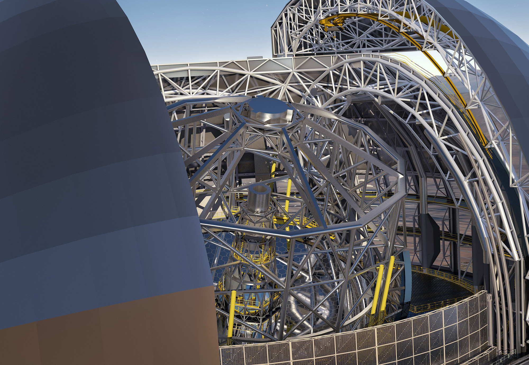 ESO Signs Largest Ever Ground-based Astronomy Contract for E-ELT Dome and Telescope Structure Image: In cooperation with PI (Physik Instrumente), the Fraunhofer Institute for Applied Optics and Precision Engineering (IOF) is developing a new actuator concept for the European Extremely Large Telescope (E-ELT).
