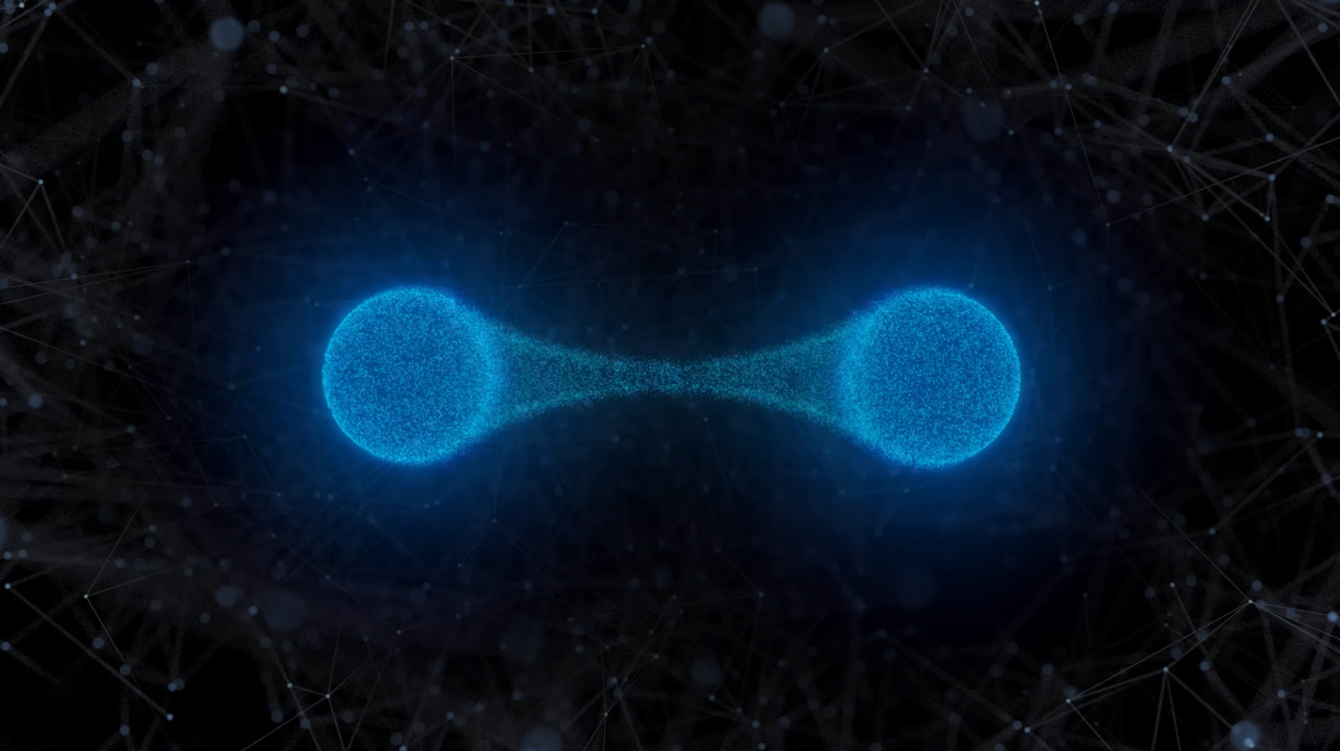 Entangled photons possess a “spooky action at a distance”, as Einstein already put it.