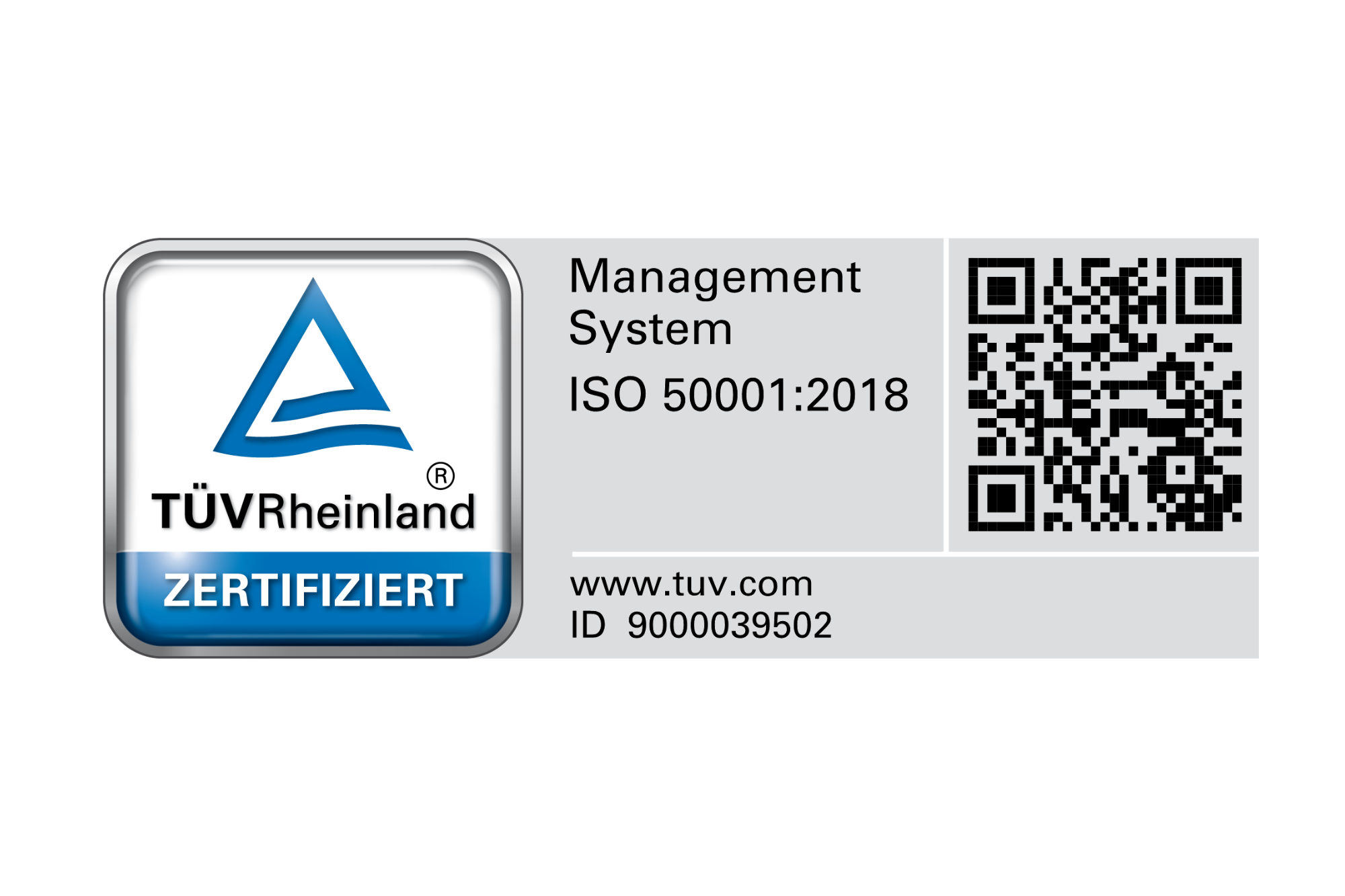 Bilder Galerie - qr-code-tuev-rheinland-iso50001